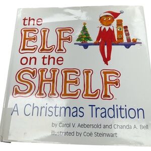 Vintage Elf on the Shelf book